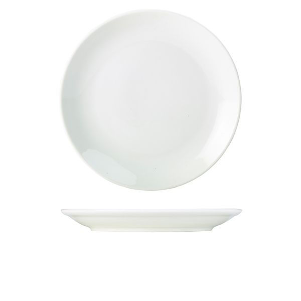 Picture of Genware Porcelain Coupe Plate 28cm/11"
