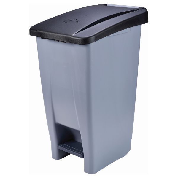 Picture of Waste Container / Pedal Bin 120L with rear wheels