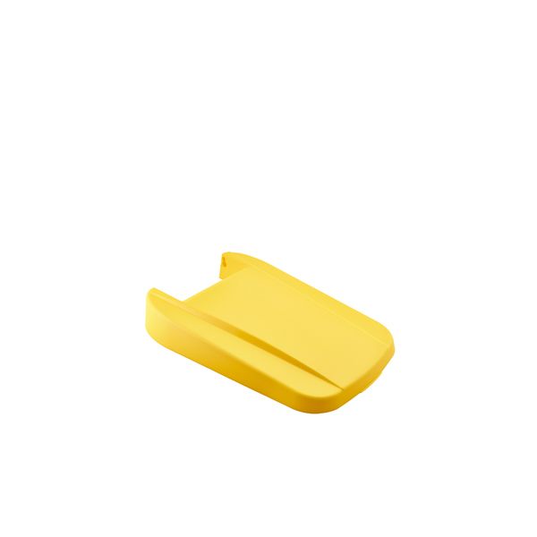Picture of Yellow Closed Lid For Grey Recycling Bin 85L