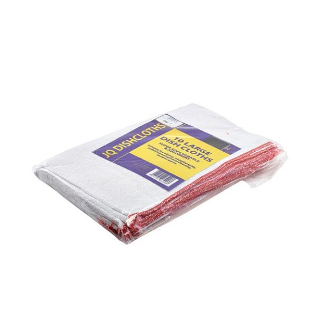 Picture of Large JQ Dishcloths Red 30 x 40cm (10pcs)