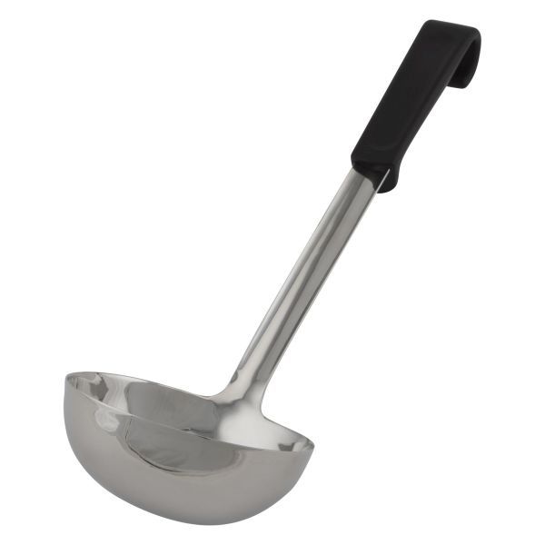 Picture of Genware Plastic Handle Soup Ladle Black