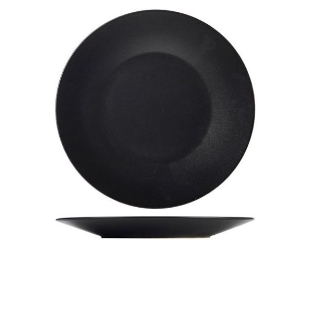 Picture of Luna StoneW Black Wide Rim Plate 30.5cm/12"