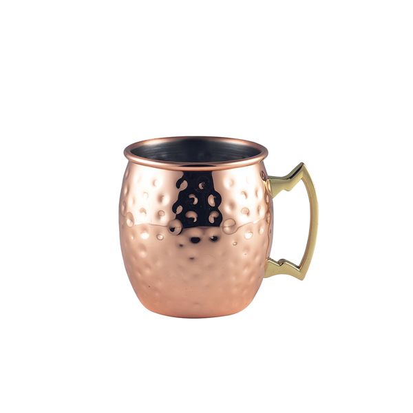 Picture of Barrel Copper Mug 40cl/14oz Hammered