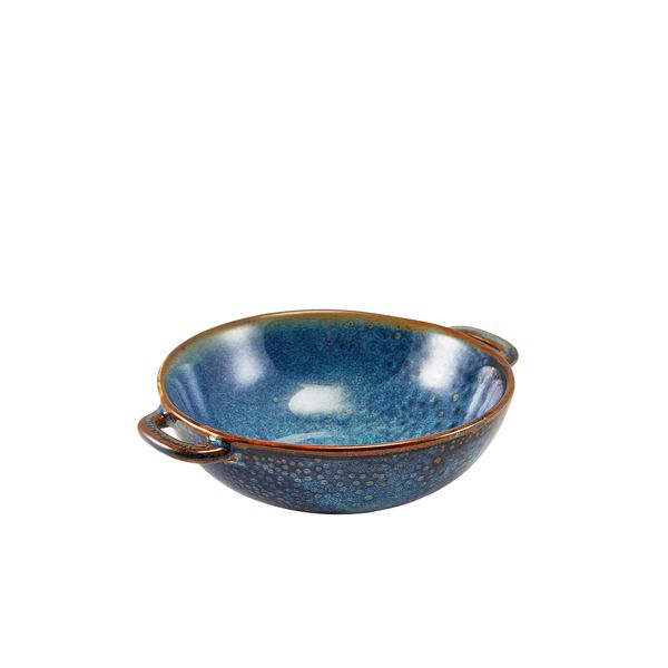Picture of Terra Porcelain Aqua Blue Balti Dish 15cm