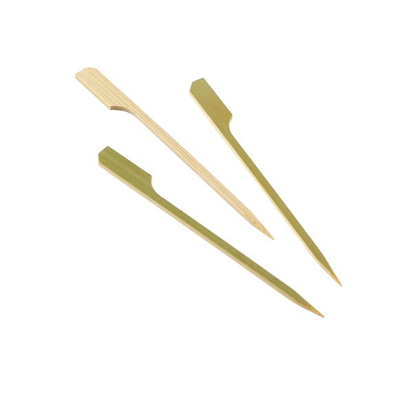 Picture of Bamboo Gun Shaped Paddle Skewers 12cm (100)