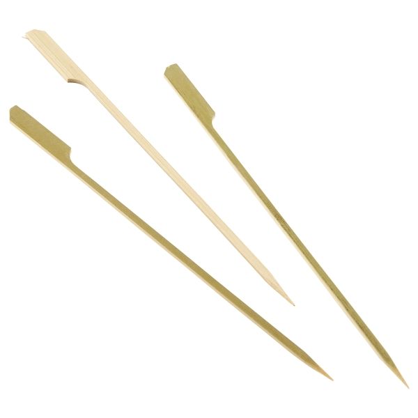 Picture of Bamboo Gun Shaped Paddle Skewers 21cm (100)