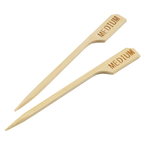 Picture of Bamboo Steak Markers 9cm/3.5" Medium (100pcs)