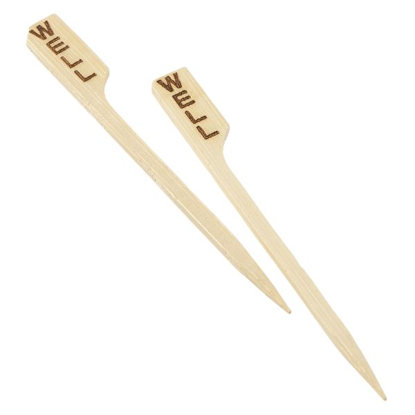 Picture of Bamboo Steak Markers 9cm/3.5" Well (100pcs)