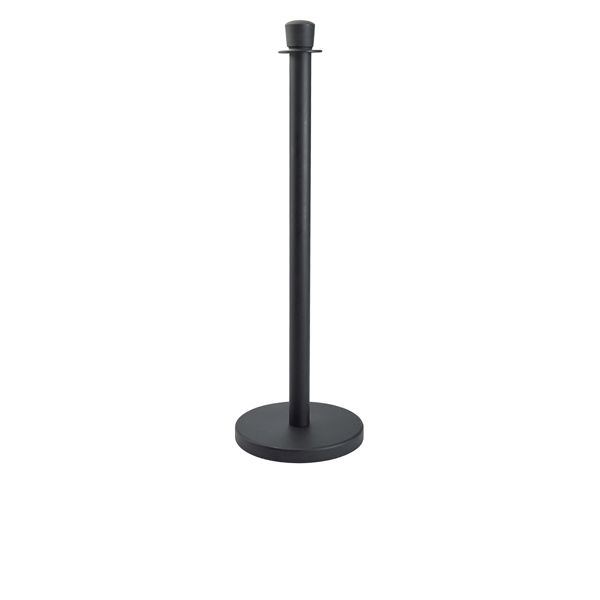 Picture of Genware Black Barrier Post