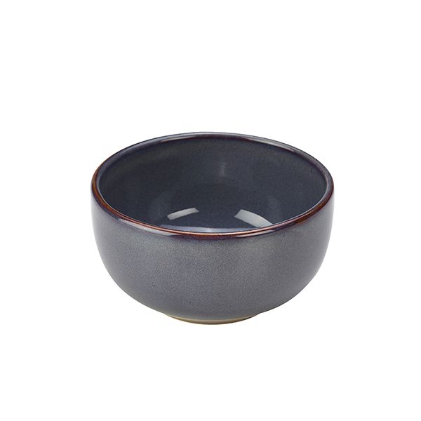 Picture of Terra Stoneware Rustic Blue Round Bowl 12.5cm