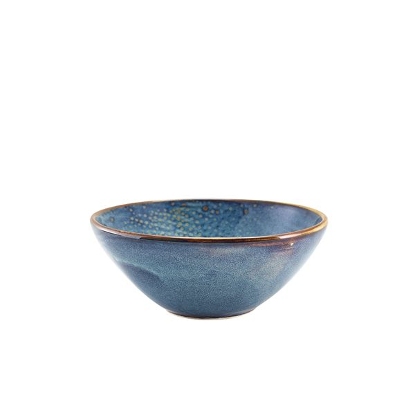 Picture of Terra Porcelain Aqua Blue Organic Bowl 16.5cm