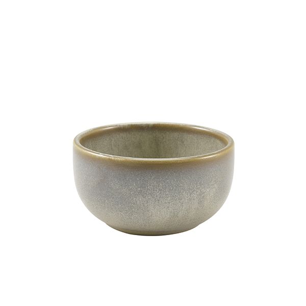 Picture of Terra Porcelain Matt Grey Round Bowl 11.5cm