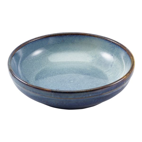 Picture of Terra Porcelain Aqua Blue Coupe Bowl 23cm
