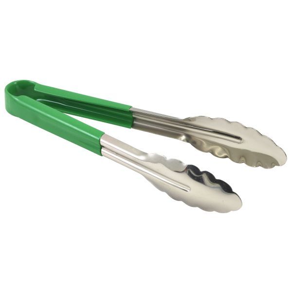 Picture of Genware Colour Coded S/St. Tong 23cm Green