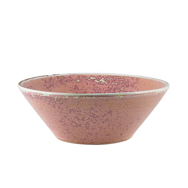 Picture of Terra Porcelain Rose Conical Bowl 16cm