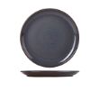 Picture of Terra Stoneware Rustic Blue Coupe Plate 24cm