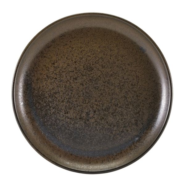 Picture of Terra Porcelain Black Coupe Plate 27.5cm