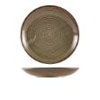 Picture of Terra Porcelain Grey Deep Coupe Plate 25cm