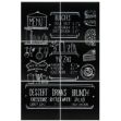 Picture of Frameless Chalkboard 6pc Set
