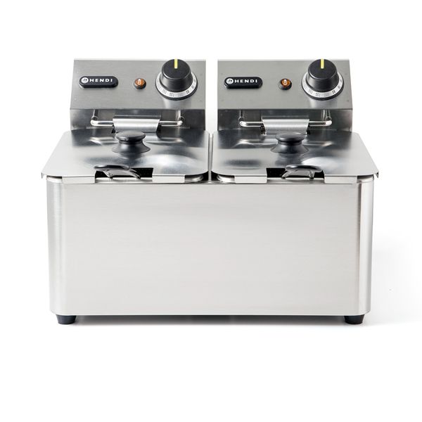 Picture of Hendi Twin Tank Electric Fryer 2 x 4L