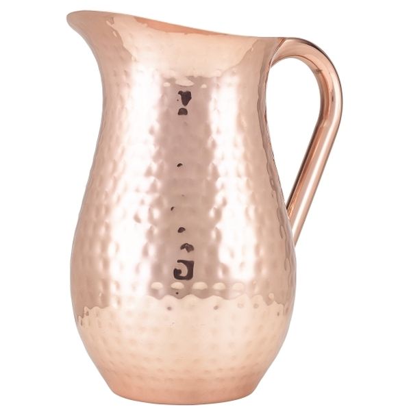 Picture of GW Hammered Copper Plated Water Jug 2L/67.6oz