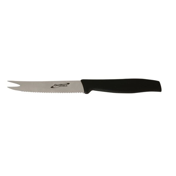 Picture of Genware 4" Bar Knife (Serrated) W/ Fork End