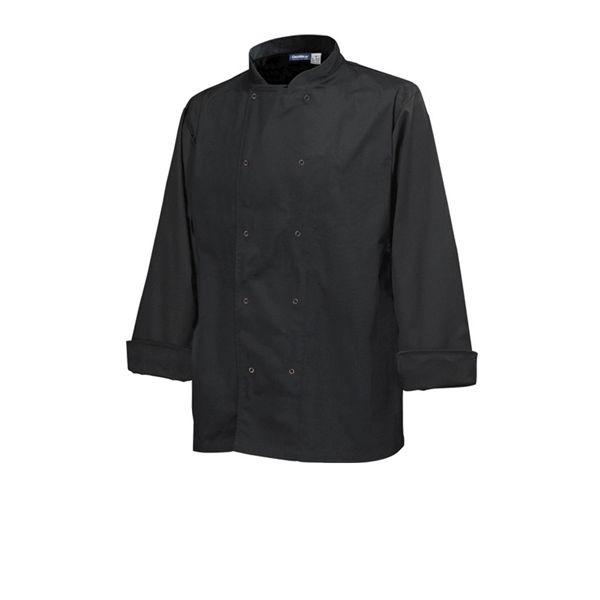 Picture of Basic Stud Jacket Long Sleeve Black XXL Size