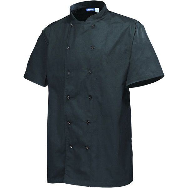 Picture of Basic Stud Jacket (Short Sleeve) Black L Size