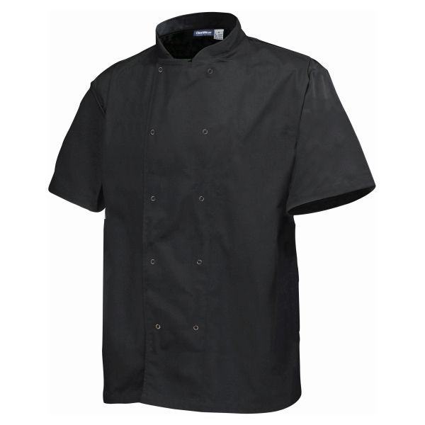 Picture of Basic Stud Jacket Short Sleeve Black XL Size
