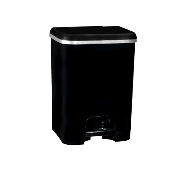 Picture of Black Polypropylene Pedal Bin 26L