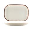 Picture of Terra StoneW Seren Brown Rect Plate 24x16.5cm