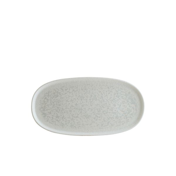 Picture of Lunar White Hygge Oval Dish 30cm