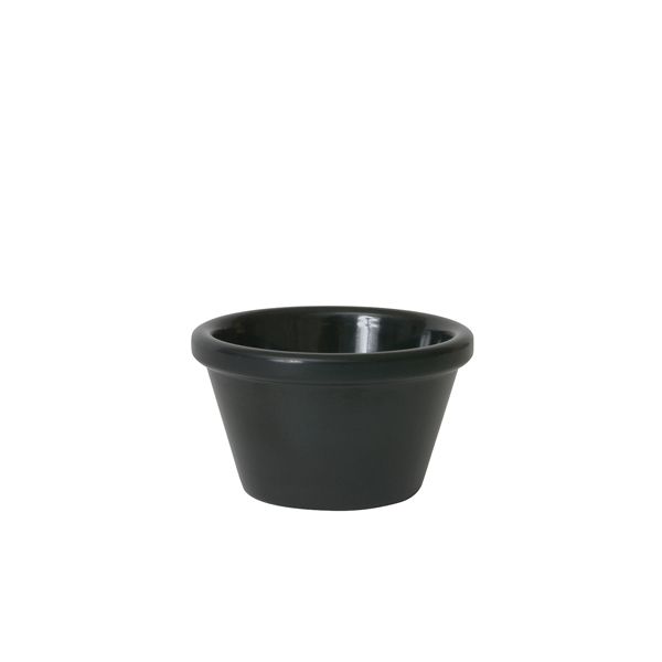 Picture of 3oz Smooth Black melamine ramekin