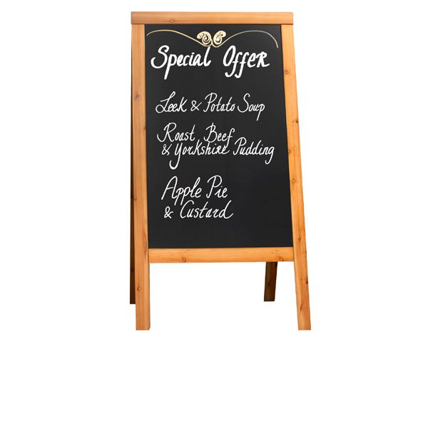 Picture of Sandwich A-Board 70X120cm Teak