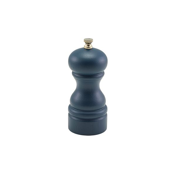 Picture of Blue Wooden Salt/Pepper Grinder 13cm