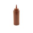 Picture of Genware Squeeze Bottle Brown 12oz/35cl