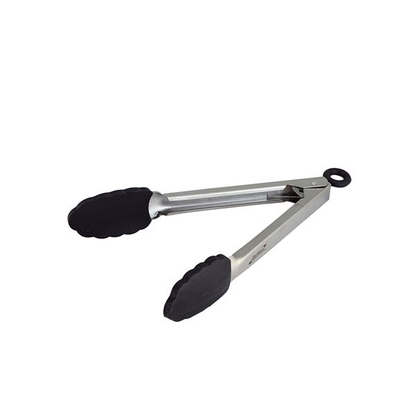 Picture of St/St Locking Tongs with Silicone Tip 23cm/9"