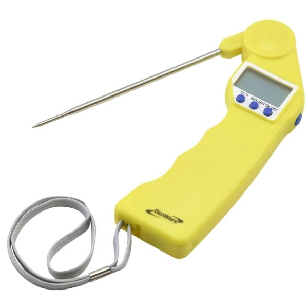 Picture of GW Yellow Folding Probe Pocket Thermometer
