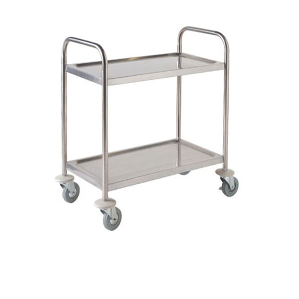 Picture of S/St. Trolley 85.5L X 53.5W X 93.3H-2 Shelves