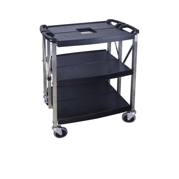 Picture of GenWare Small 3 Tier Foldable Trolley
