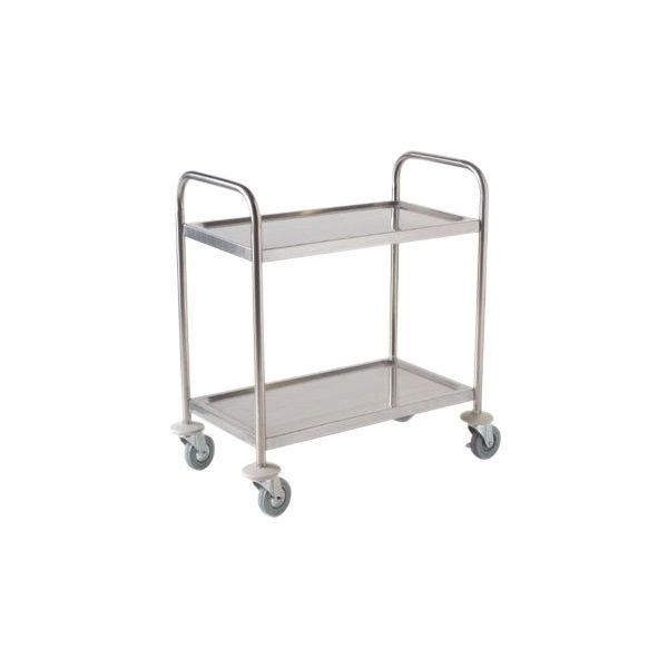 Picture of Fully Welded S/St. Trolley - 2 Shelves