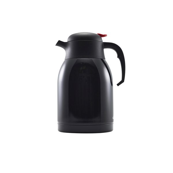 Picture of Black St/St Vacuum Push Button Jug 2L