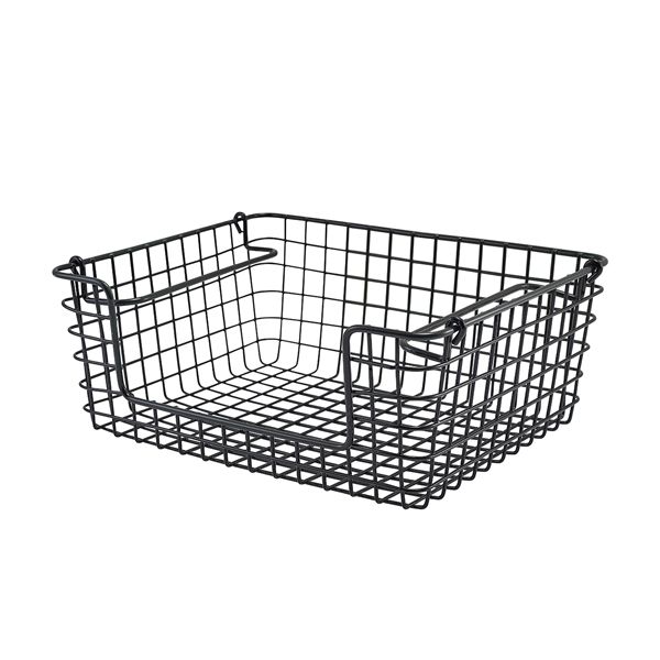 Picture of GW Black Wire Open Sided Display Basket GN1/2