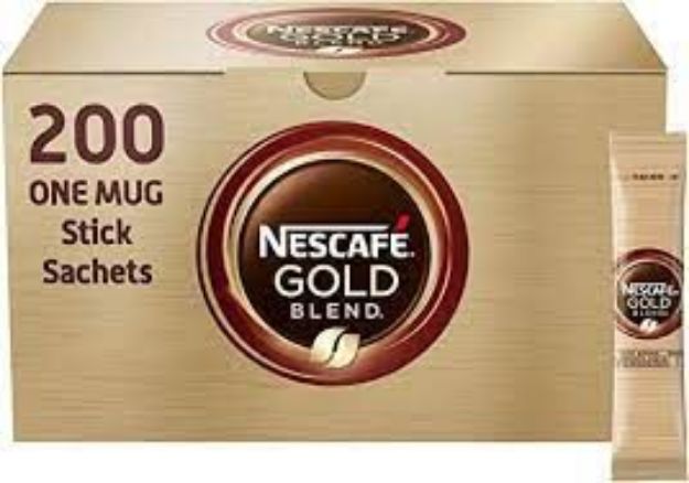 Picture of Nescafe Gold Blend 1 Mug Stick/Sachet 200 (1)