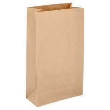 Picture of SOS Br Kraft Stout Bag No Handle Small 500pk