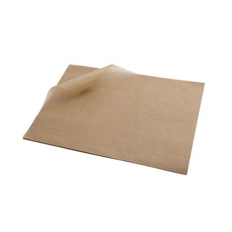 Picture of Plain Brown Greaseproof Sheets 1000 pk