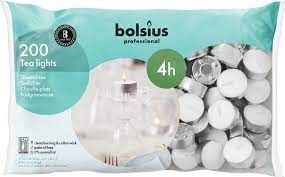 Picture of Bolsius Professional 4 Hrs TeaLight (200)