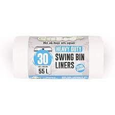 Picture of BL2 Strong White Swing Bin Liner 25x30" 500pk