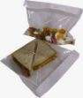 Picture of White Film Fronted S Bag 10"x10" 25x25cm 1000
