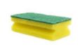 Picture of Sponge Scourer, Green/Yellow, Pack Of 10